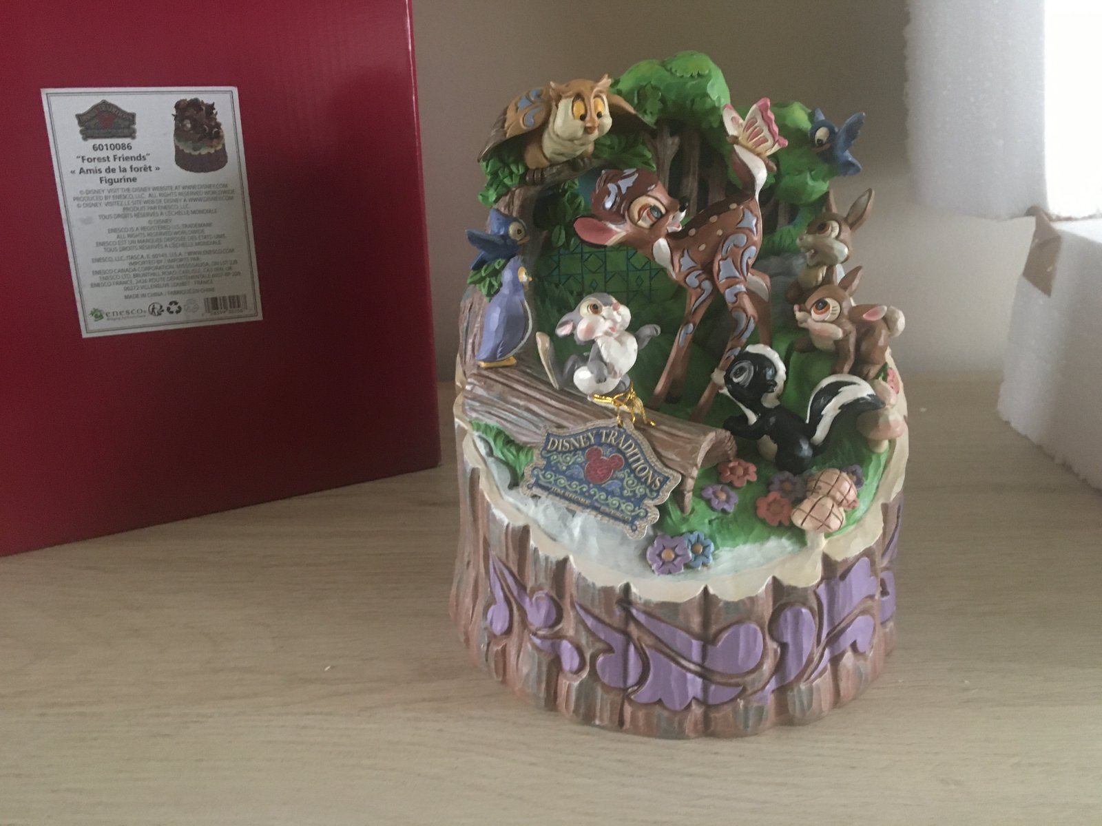Disney traditions forest friends, Verzamelen, Ophalen of Verzenden, Zo goed als nieuw, Beeldje of Figuurtje