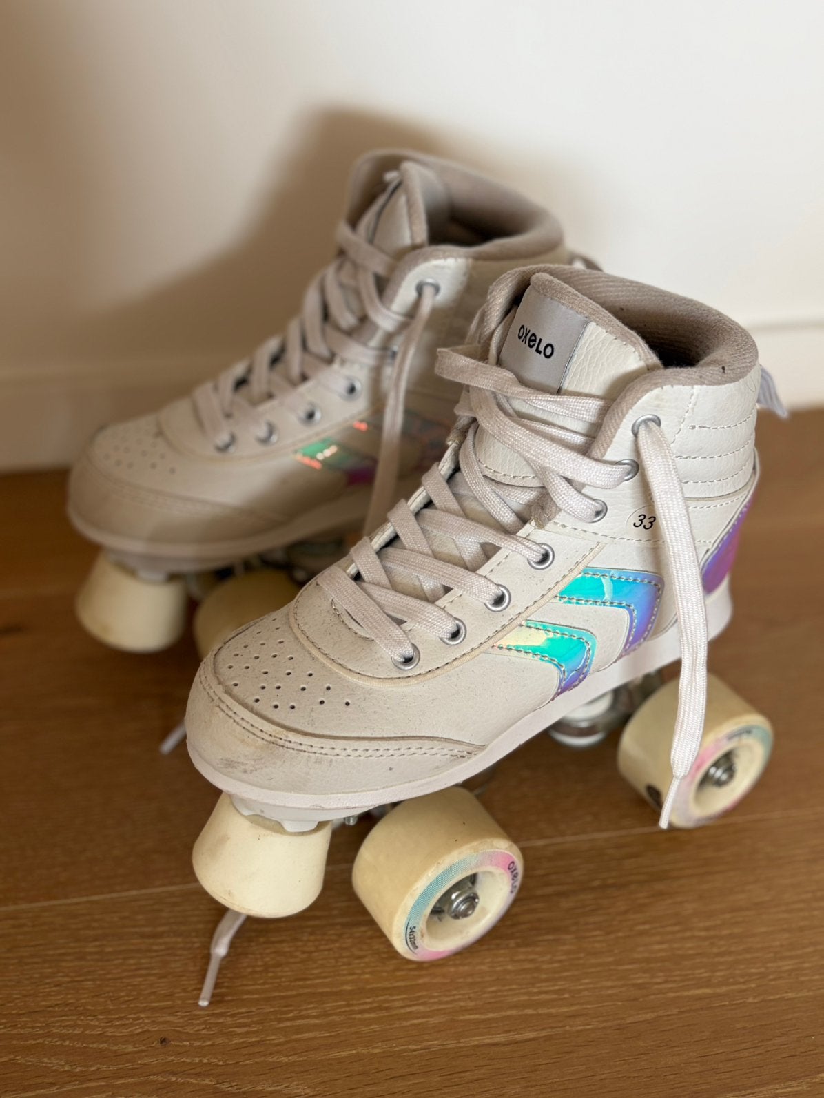 Mooie rolschaatsen in nieuwe staat! (Maat 33), Ophalen, Zo goed als nieuw