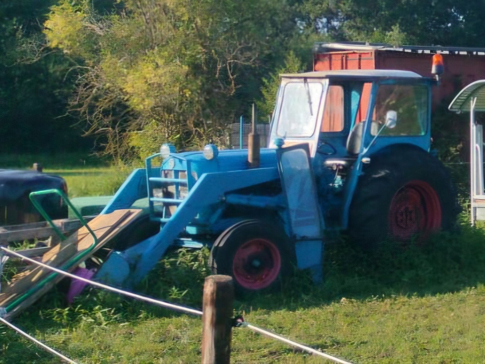 Fordson super major, Zakelijke goederen, Ophalen