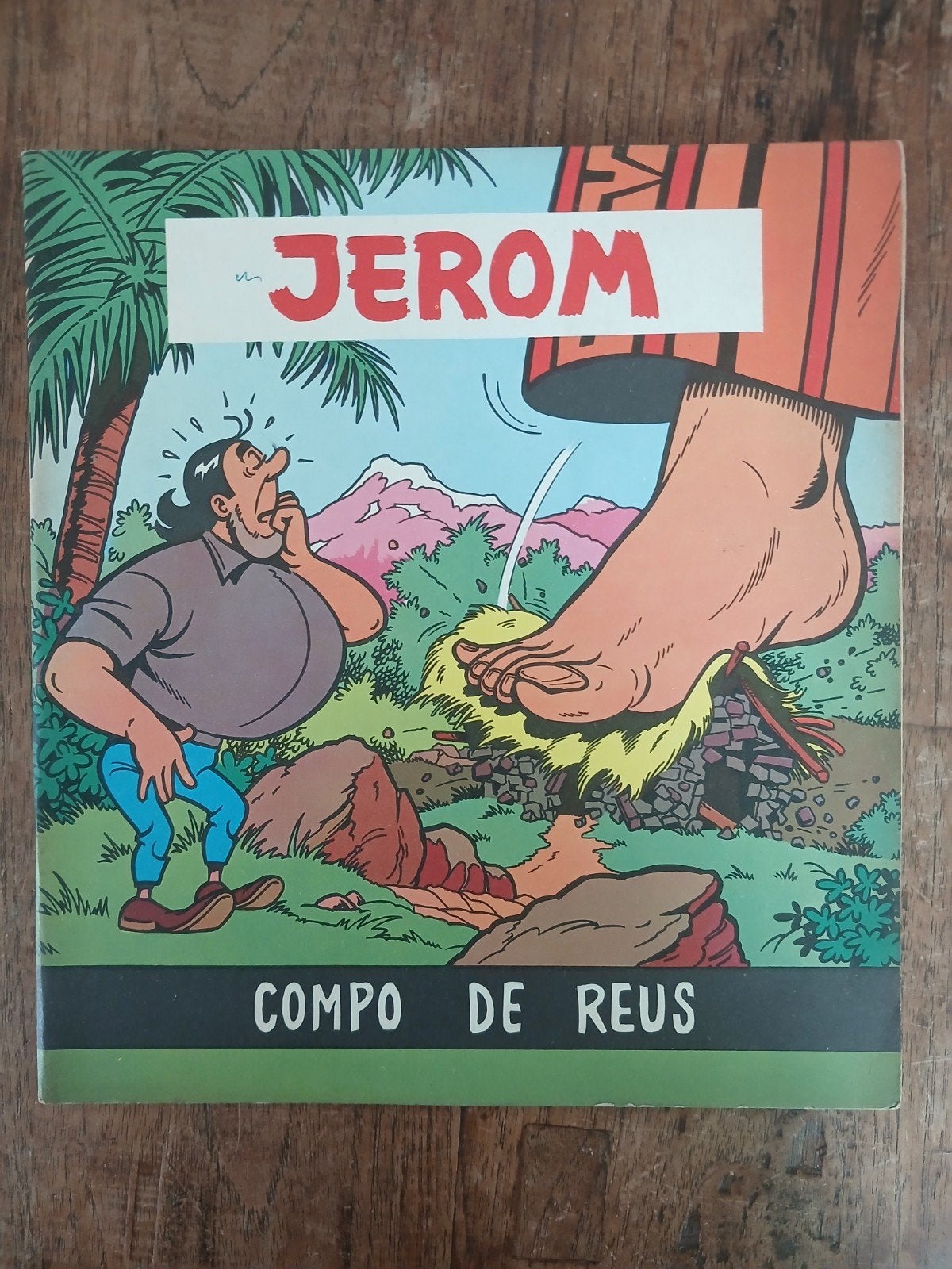 Jerom Compo de reus eerste druk, Enlèvement, Utilisé