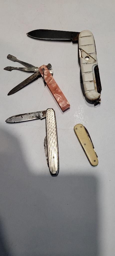 lot oude zakmessen (23iv282/5-2), Antiek en Kunst, Ophalen of Verzenden