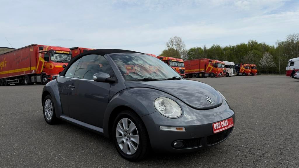 Volkswagen Beetle Cabriolet  1.9 TDi  GARANTIE 1de EIG., Auto's, 4 cilinders, Cabriolet, Leder, 1896 cc