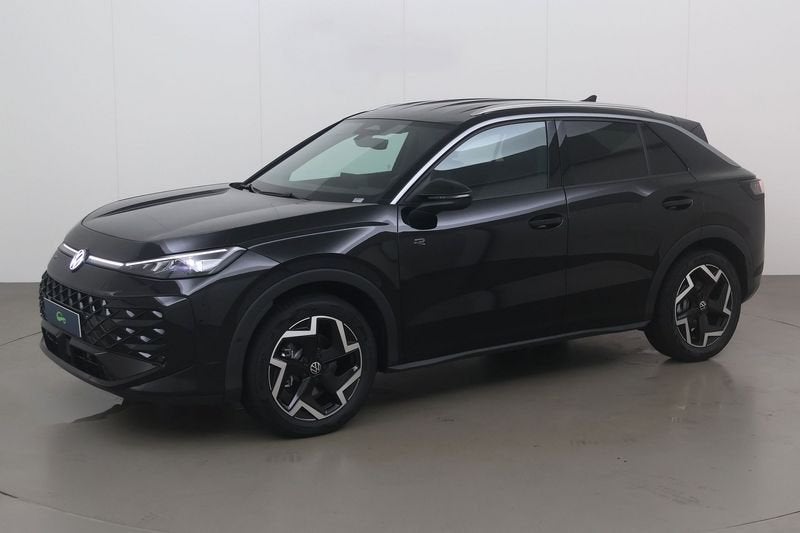 Volkswagen T-Roc 1.5 etsi R-line dsg 150 AT, Auto's, Volkswagen, Automaat, 4 cilinders, Overige bekleding, Zwart
