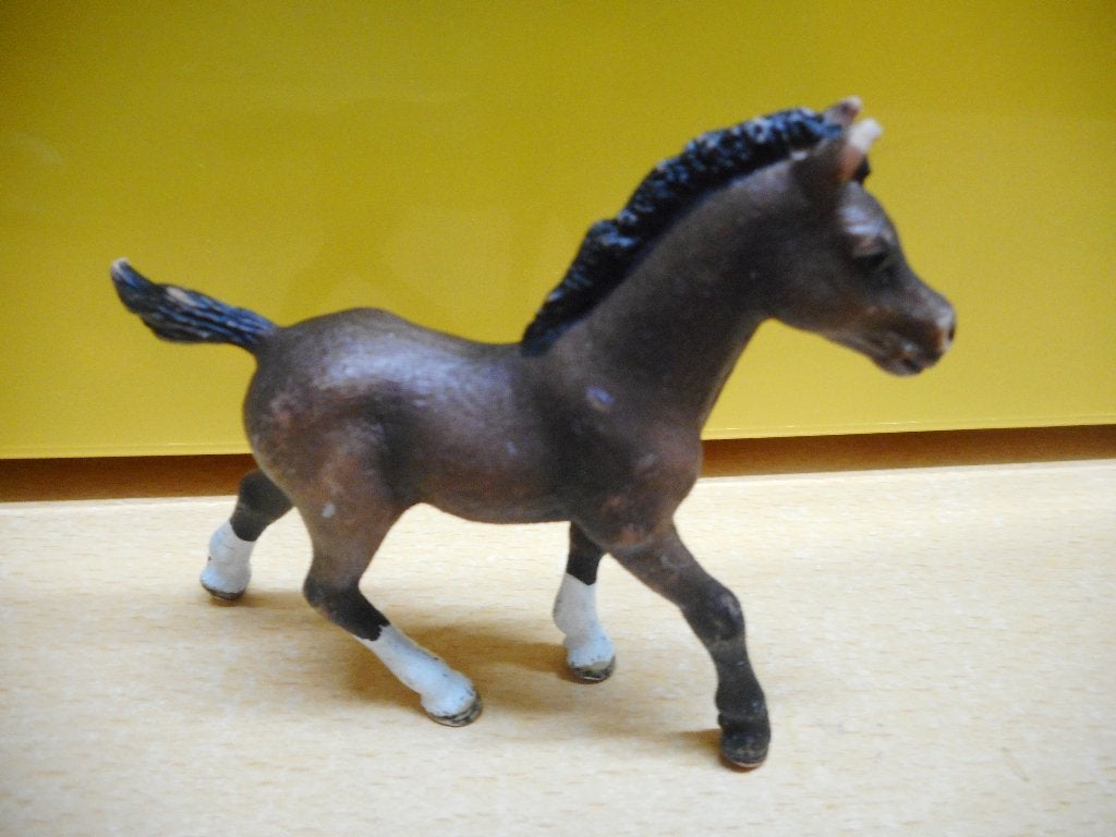 schleich veulen nr *7, Ophalen of Verzenden, Gebruikt