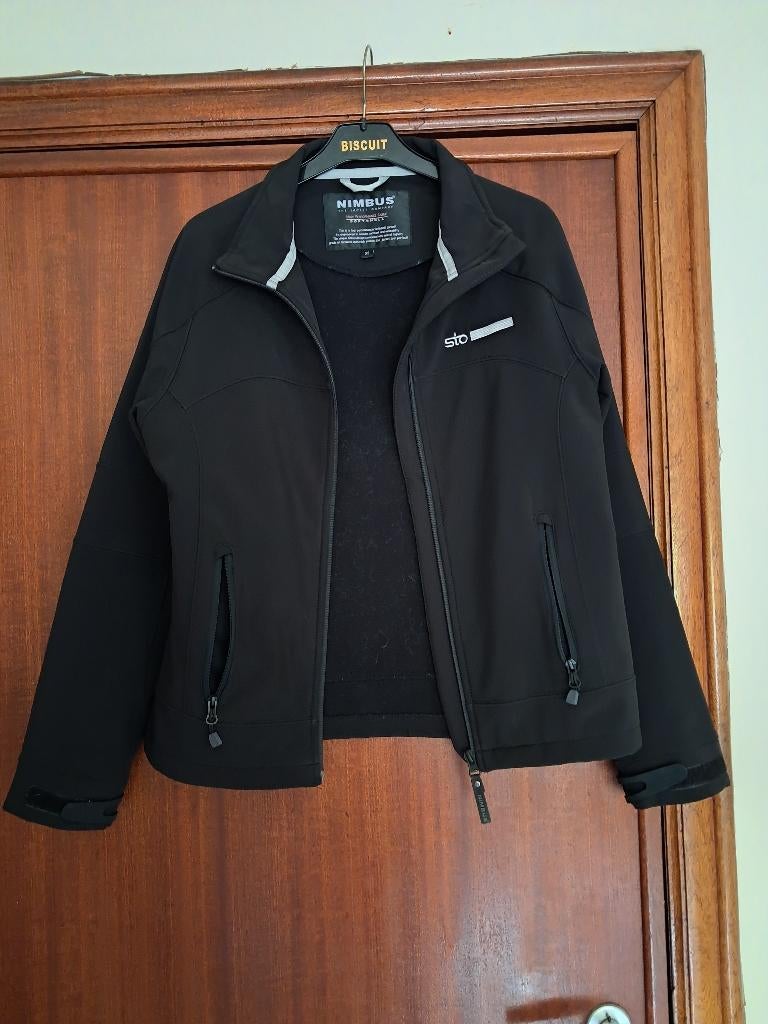 Jas softshell zwart - maat XS, Ophalen of Verzenden, Zo goed als nieuw, Maat 34 (XS) of kleiner, Zwart