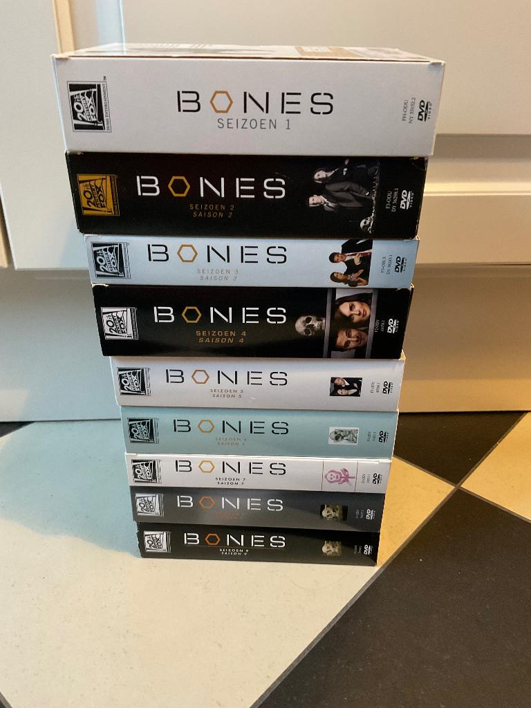 Dvd's Bones seizoen 1 2 3 4 5 6 7 8 en 9 compleet, Cd's en Dvd's, Ophalen of Verzenden, Gebruikt