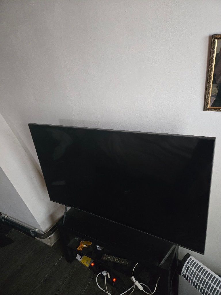 55 inch crystal UHD tv te koop, LED, 50 Hz, Enlèvement, Utilisé