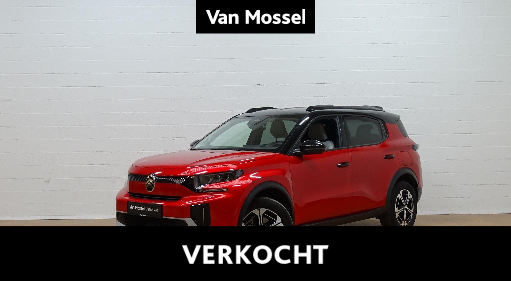 Citroën C3 Aircross BEV 113ch (83 kW) Automatic MAX VERWACH, Auto's, Stof, Gebruikt, https://public.car-pass.be/vhr/fc723e09-d0a7-4990-8e2f-e63a8f06dad8