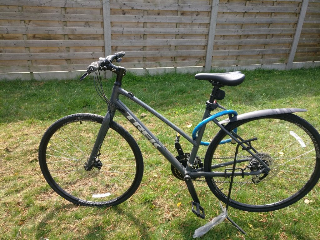 Damesfiets TREK, Ophalen