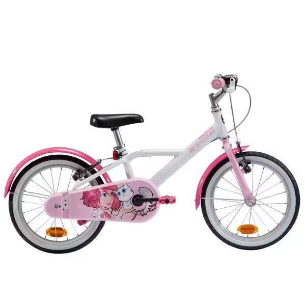 Vélo enfant fille, Frein sur jante, Enlèvement, BTwin Décathlon, Comme neuf