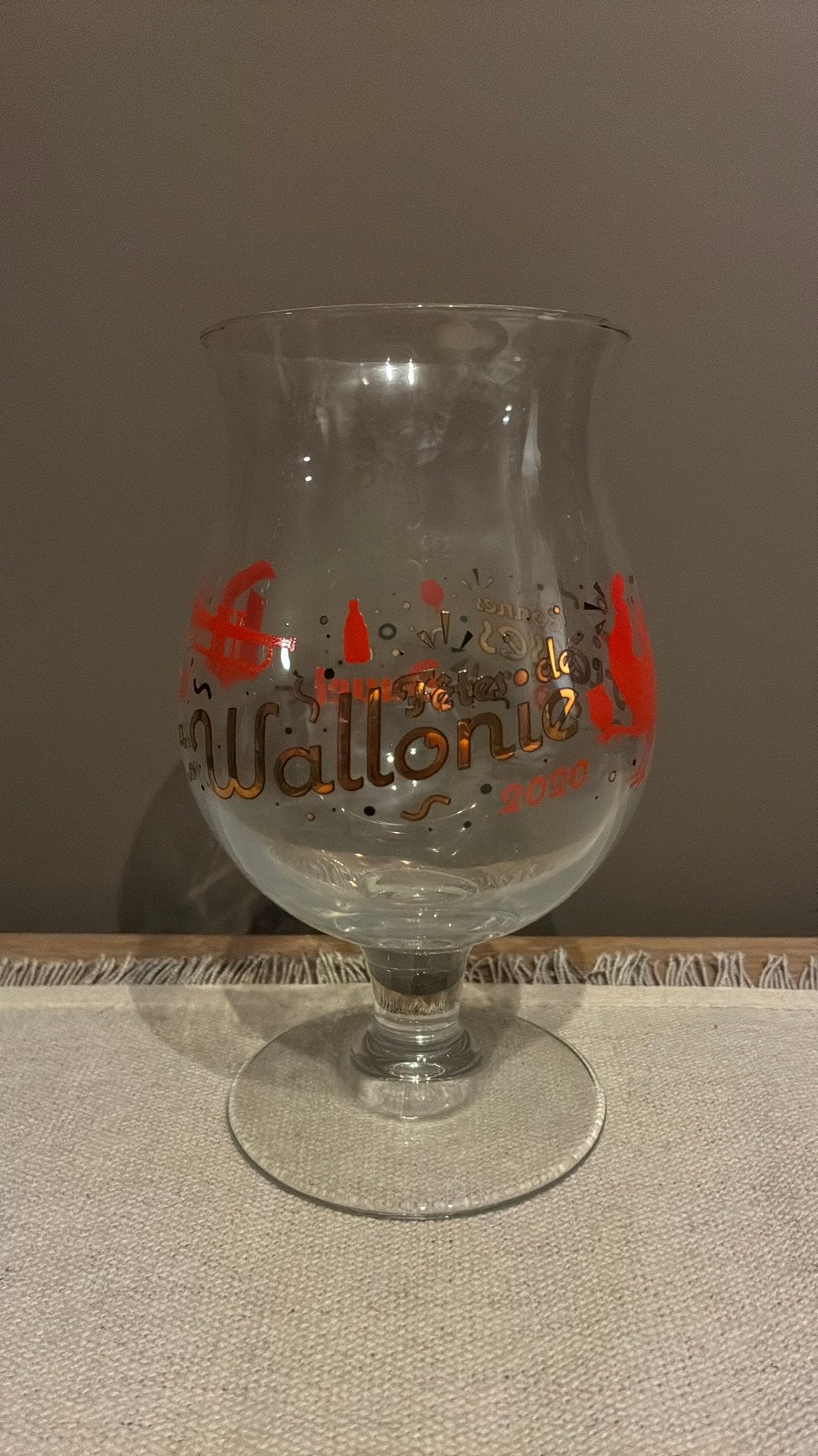 Verre Duvel : Fêtes de Wallonie 2020, Enlèvement ou Envoi, Comme neuf, Verre ou Verres, Duvel