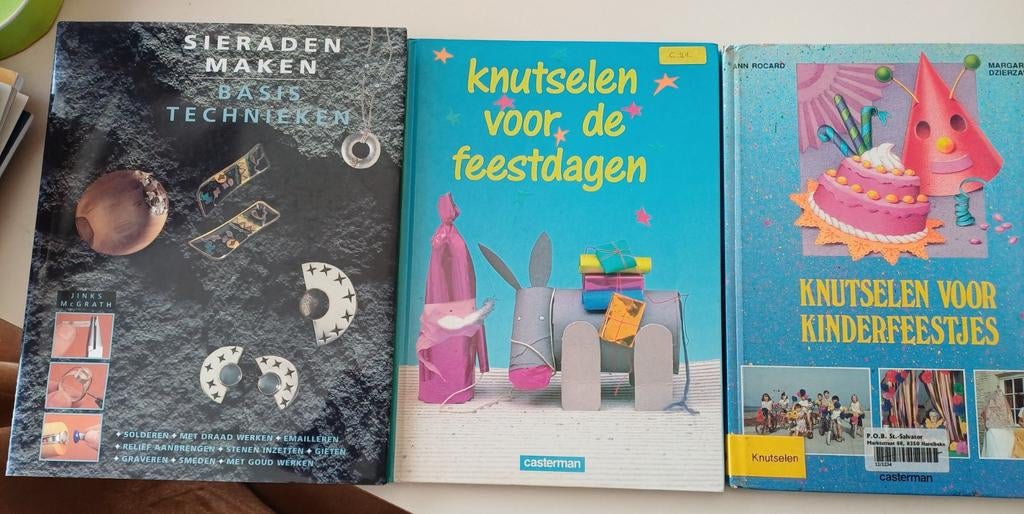 Knutselboeken. 3 euro per stuk, Boeken, Ophalen