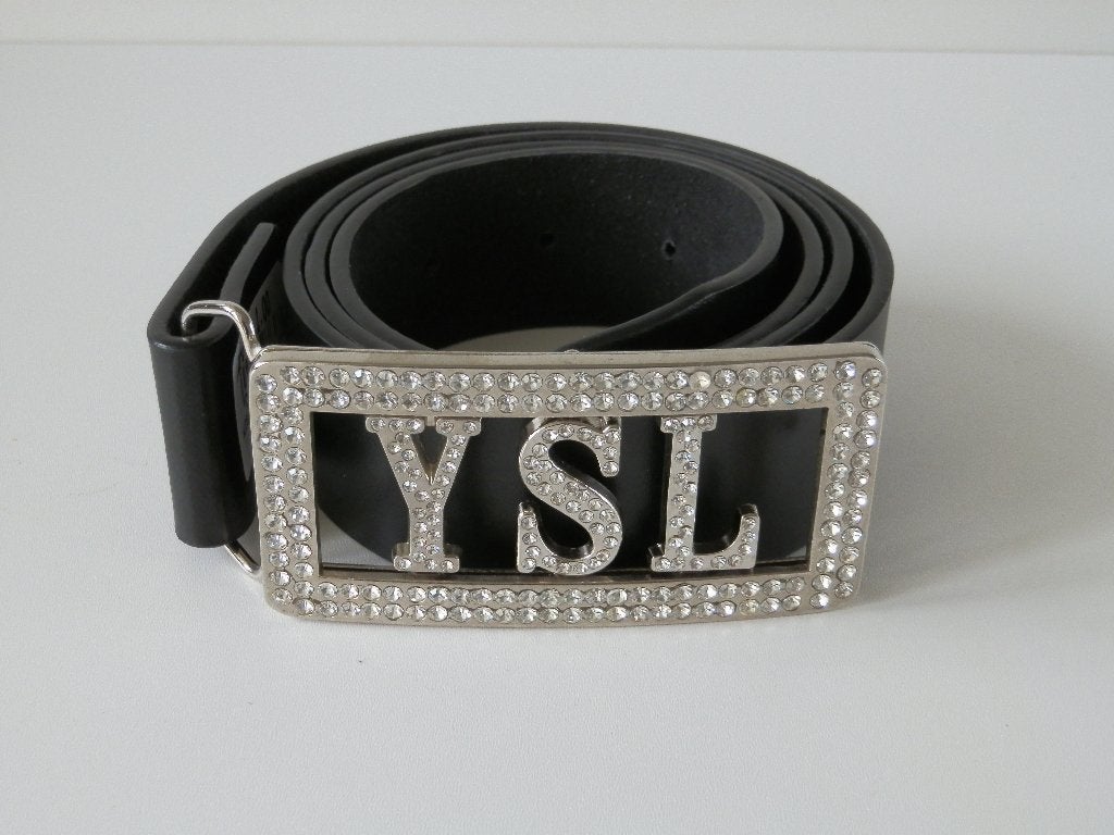 Ceinture YSL, Cuir véritable, Enlèvement ou Envoi, YSL, Comme neuf