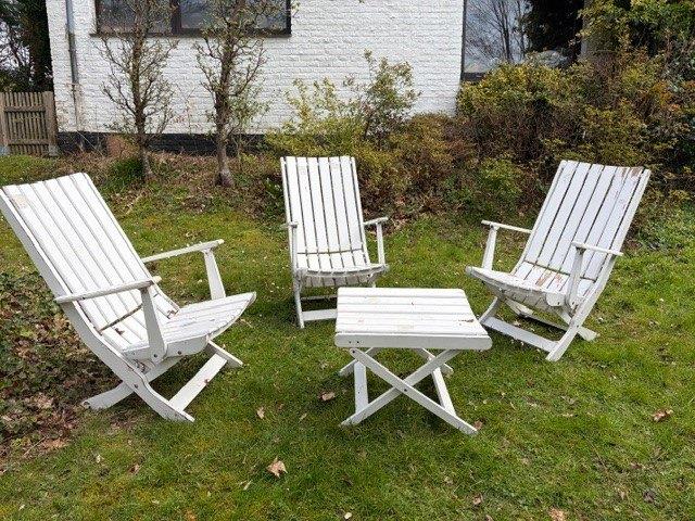 vintage tuin set, Ophalen, Gebruikt