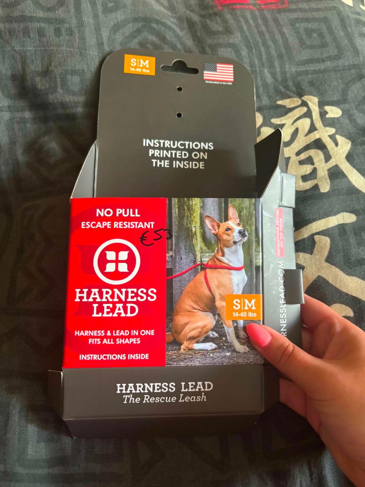 Harness Lead, Dieren en Toebehoren, Ophalen, Zo goed als nieuw, Hondenriem