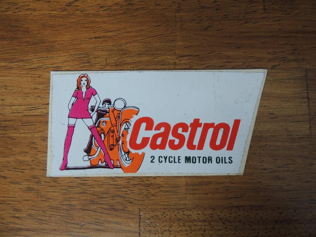 Castrol 2 cycle motor oils, Verzamelen, Ophalen of Verzenden, Zo goed als nieuw