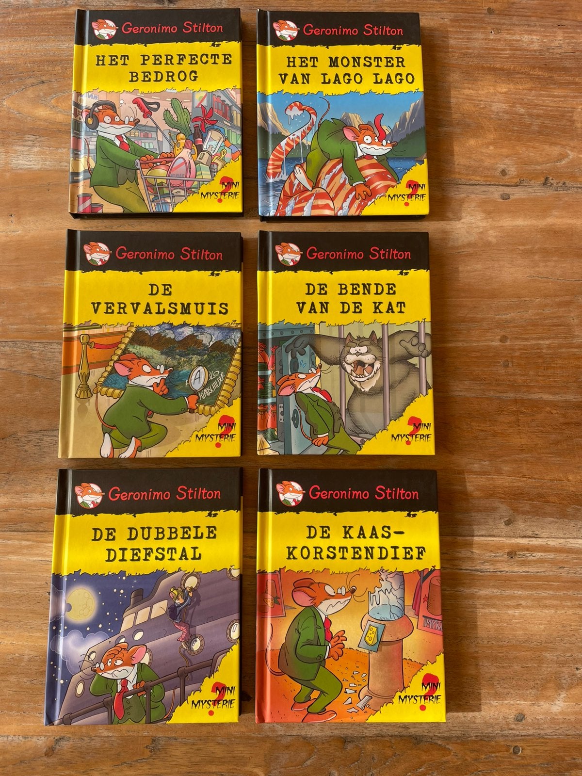 Geronimo Stolton 6 boeken, Boeken, Ophalen of Verzenden, Zo goed als nieuw