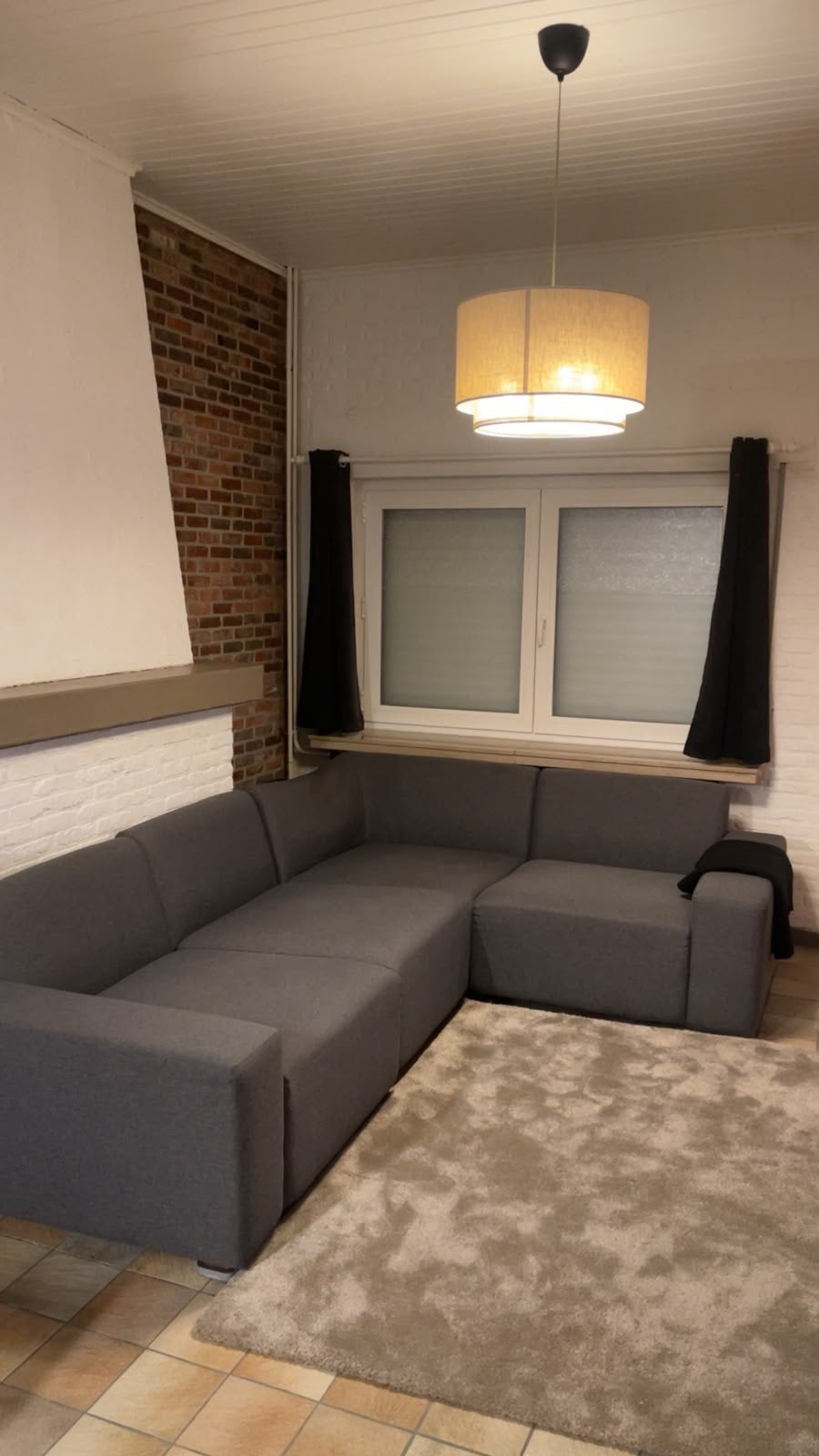 Eettafel met 4 stoelen te koop, Enlèvement, Utilisé, Tissus
