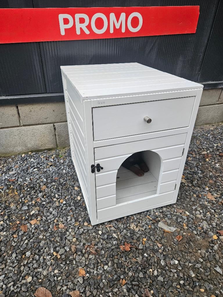 nieuwe houten kast meubel voor de kattenbak, Ophalen, Nieuw, Krabpaal