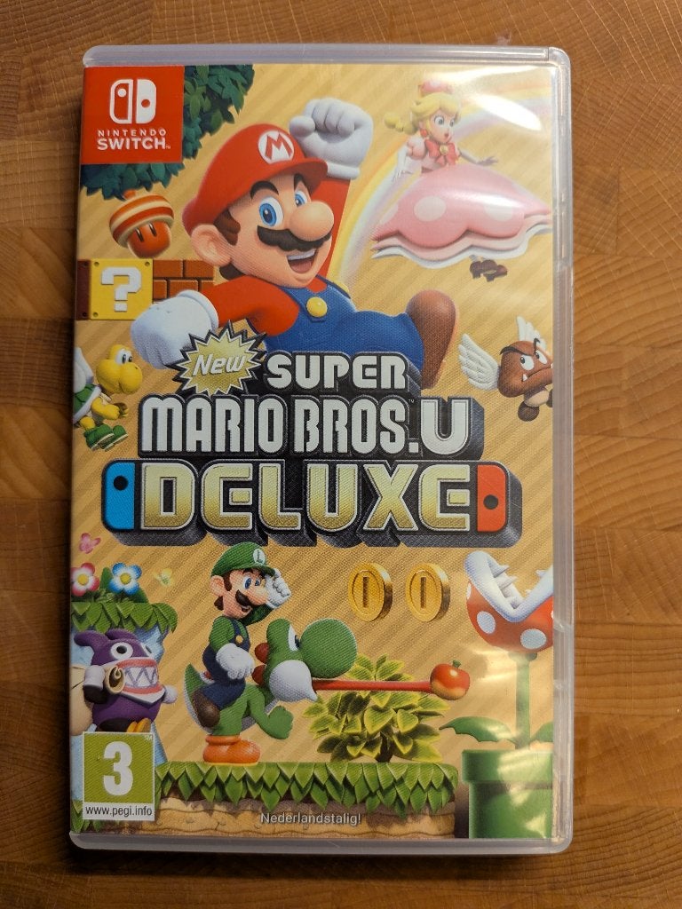 New Super Mario Bros. U Deluxe, Games en Spelcomputers, Ophalen of Verzenden, Zo goed als nieuw, Platform, 3 spelers of meer