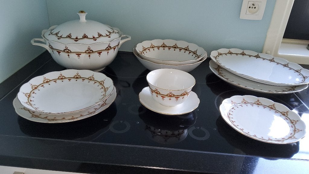 Eetservies 42 delig NIEUW - NOOIT GEBRUIKT, Ophalen