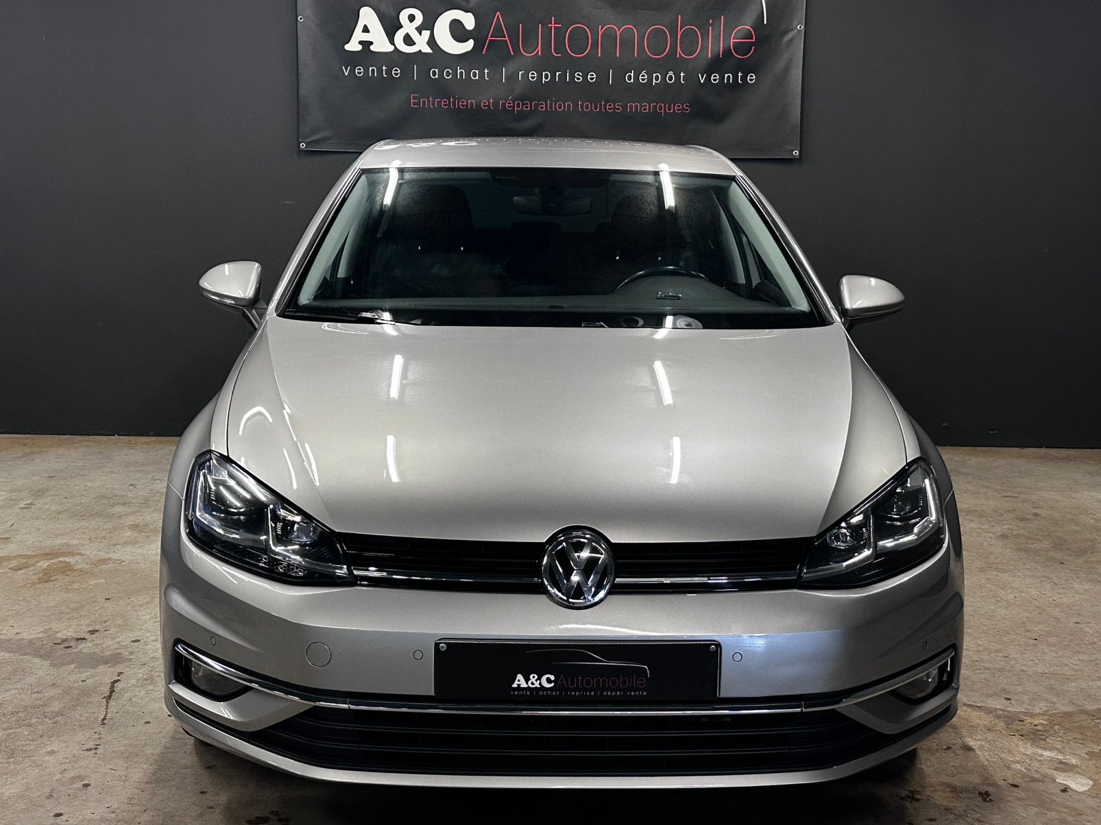 Vw Golf Highline 1.5TSI DSG, Autos, Argent ou Gris, Achat, Entreprise, Alcantara