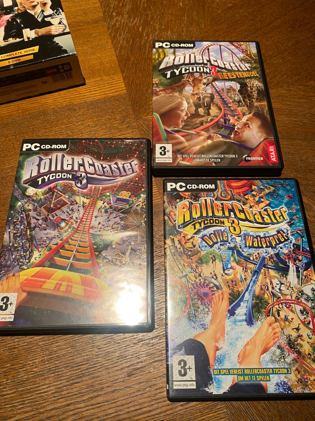 RollerCoaster Tycoon 3 PC (incl. Uitbreidingen), Games en Spelcomputers, 1 speler, Eén computer, Ophalen of Verzenden, Zo goed als nieuw