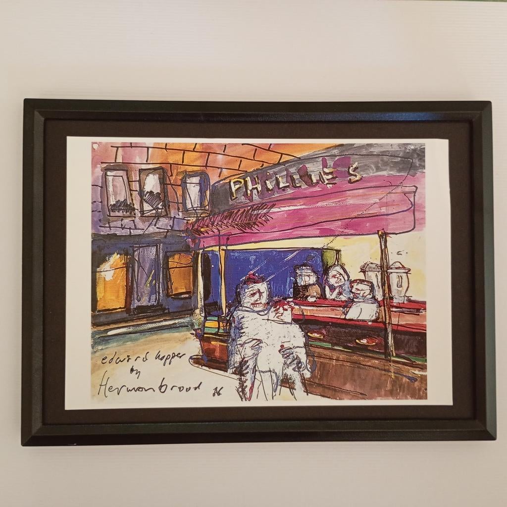 Brood H en Edward Hopper, Enlèvement ou Envoi