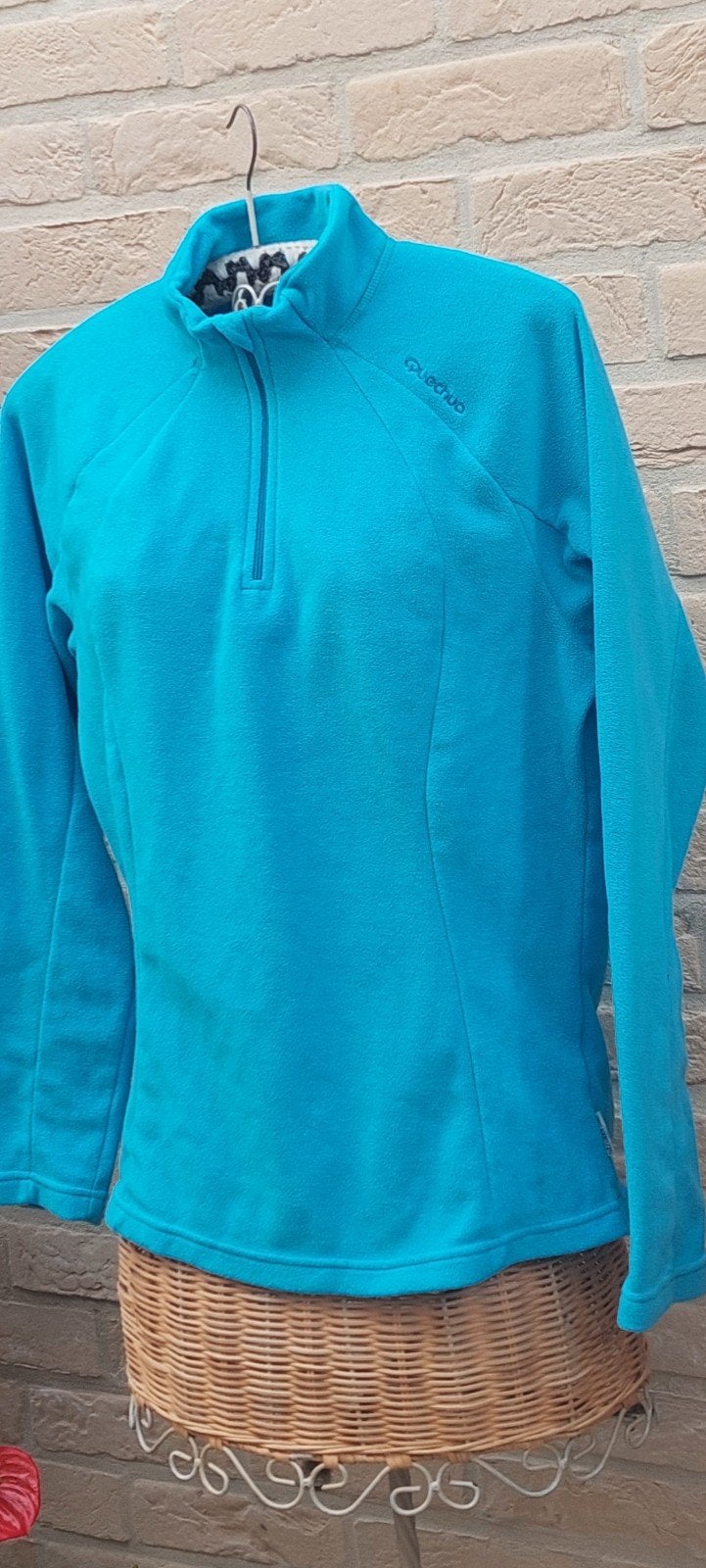 vliesgolf maat l quechuo, Kleding | Dames, Blauw, Maat 42/44 (L), Ophalen of Verzenden, Zo goed als nieuw