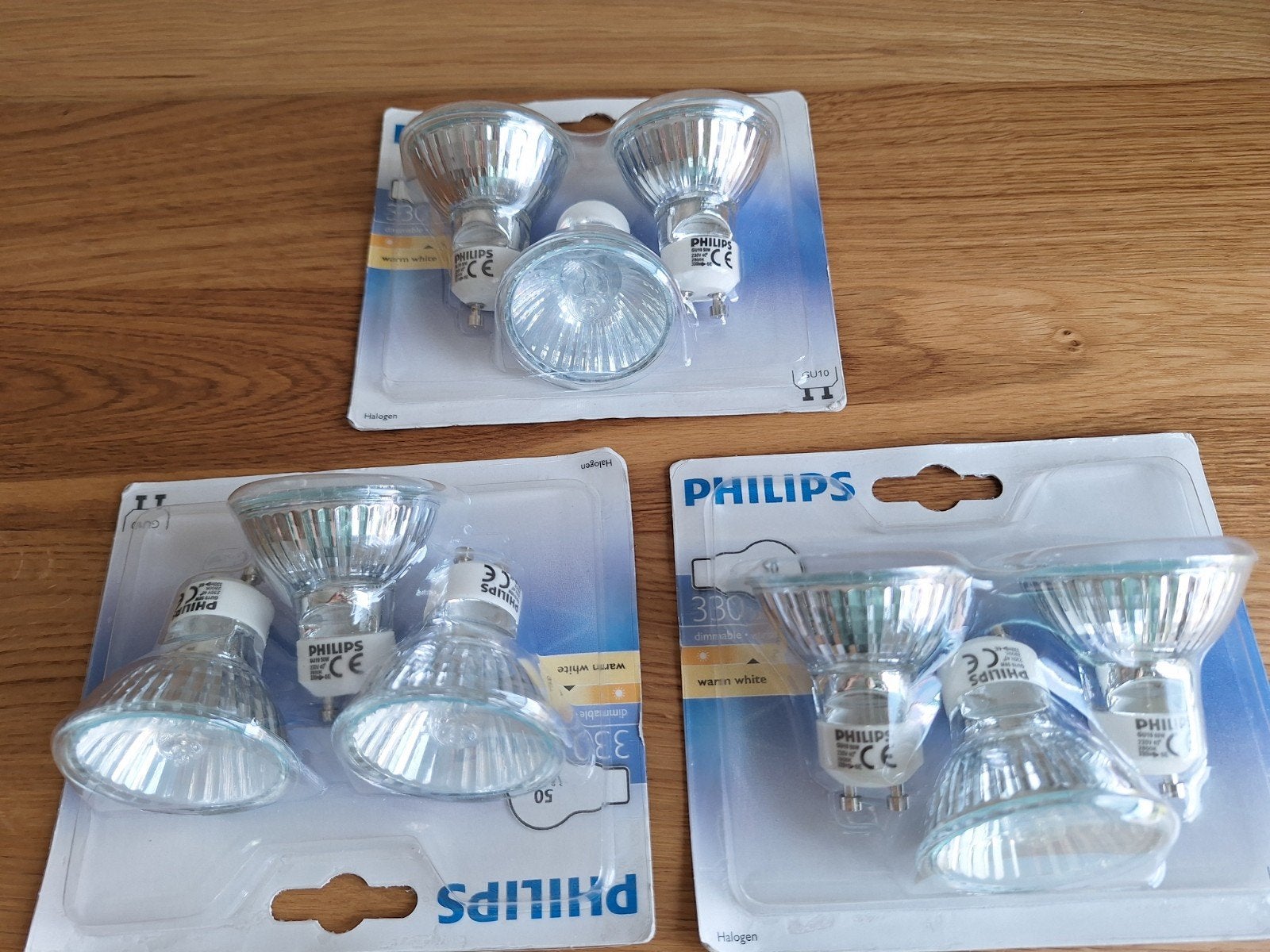 Philips spots  9 stuks, Huis en Inrichting, Lampen | Spots, Ophalen, GU10, Nieuw, Philips