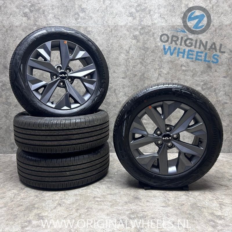 NIEUWE 18 inch originele velgen + zomerbanden Kia Sportage, Pneus et Jantes, Pneus été, -, 18 pouces