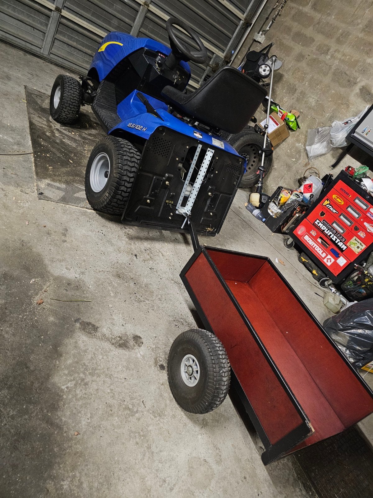 Zitmaaier new holland th19 trekker 500cc 18.5pk, Enlèvement