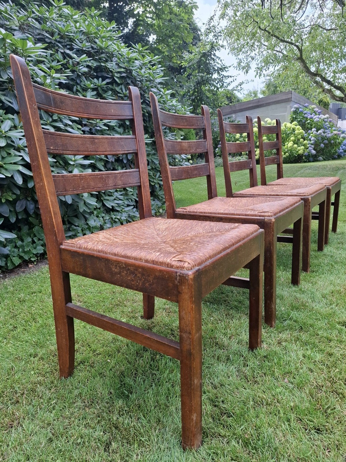 4 vintage stoelen, Ophalen