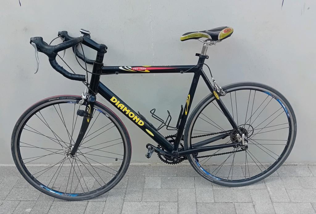 Koersfiets alu Diamond ProTeam 28inch 16speed framemaat 60🚴, Fietsen en Brommers, Fietsen | Racefietsen, 28 inch, Gebruikt, Aluminium