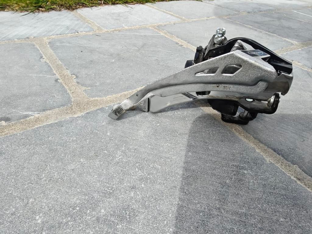 Voorderailleur Shimano tourney, Fietsen en Brommers, Ophalen of Verzenden, Gebruikt, Derailleur of Ketting, Shimano