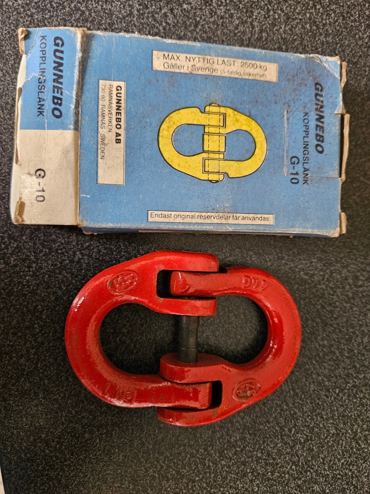Verbindingsschakel G-10, 2500kg, nieuw, Bricolage & Construction, Treuils et Palans, Enlèvement ou Envoi