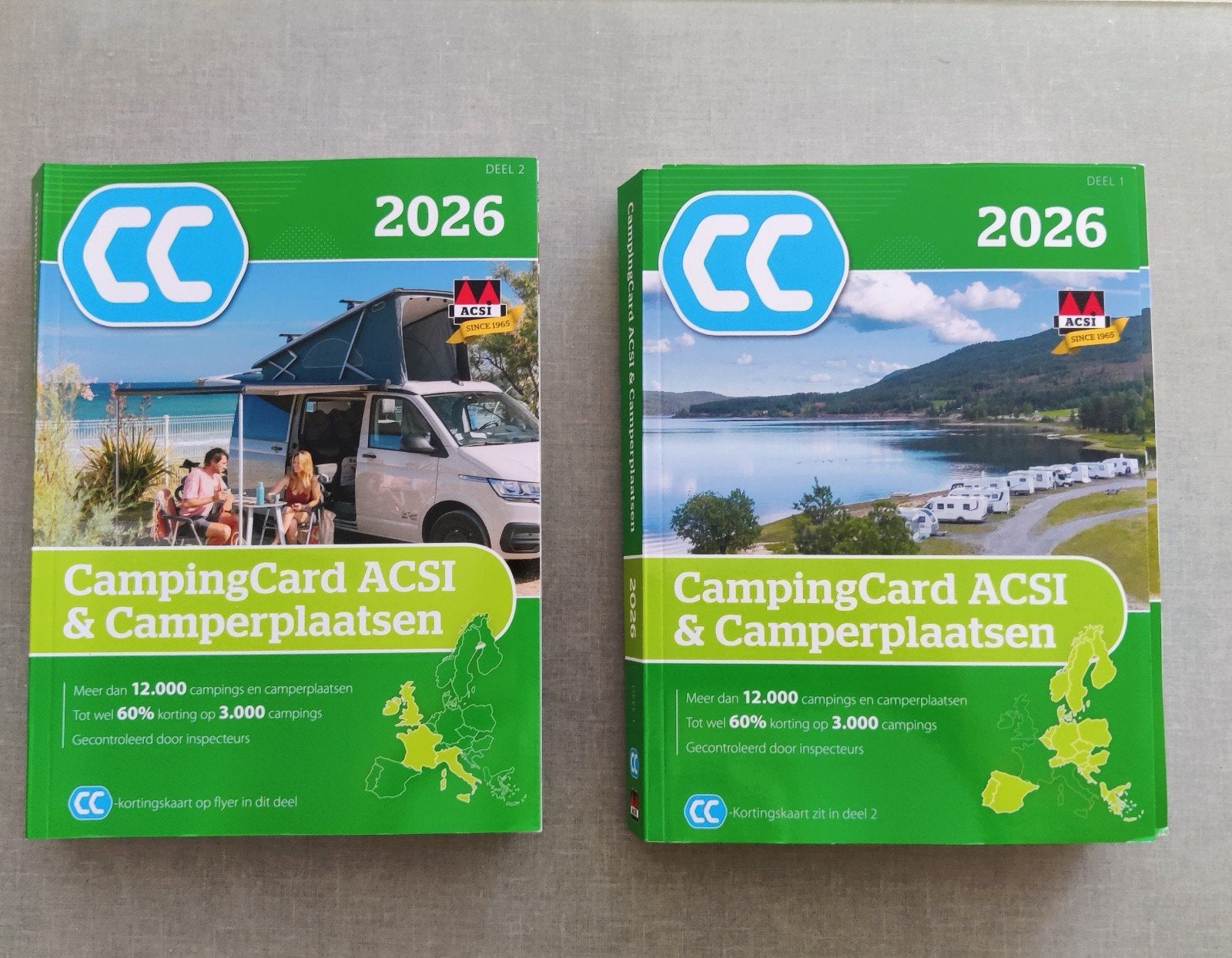 CampingCard ACSI & Camperplaatsen, Ophalen of Verzenden, Europa