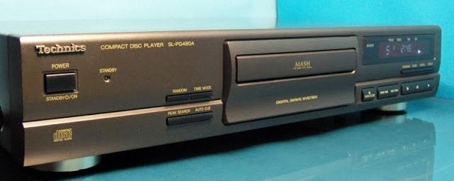 Technics SL-PG480A CD-Speler, Audio, Tv en Foto, Cd-spelers, Ophalen of Verzenden, Zo goed als nieuw, Technics