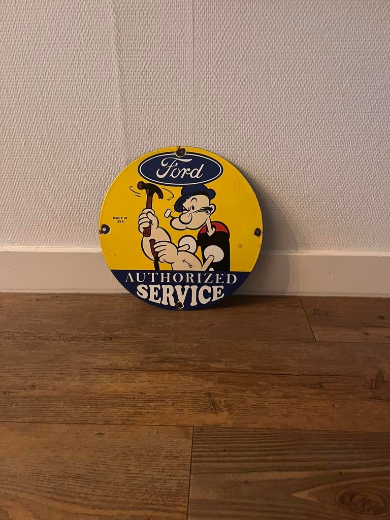 Mooi ford emaille recoame bordje, Enlèvement ou Envoi