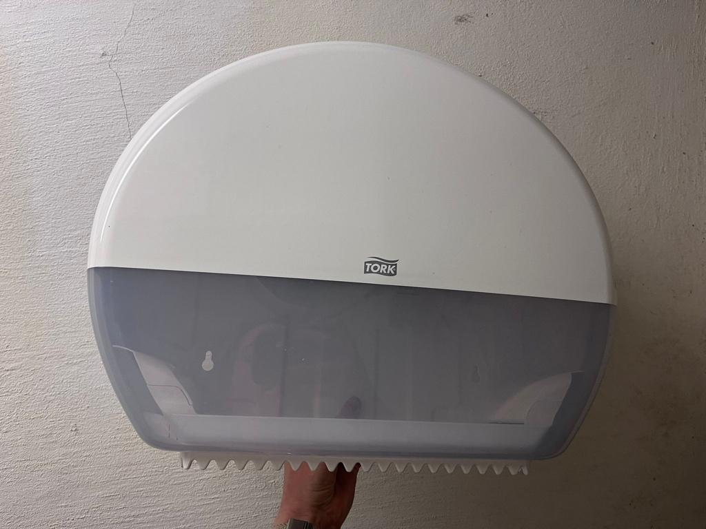 Tork wc rol houder T1, Ophalen, Zo goed als nieuw, Toilet