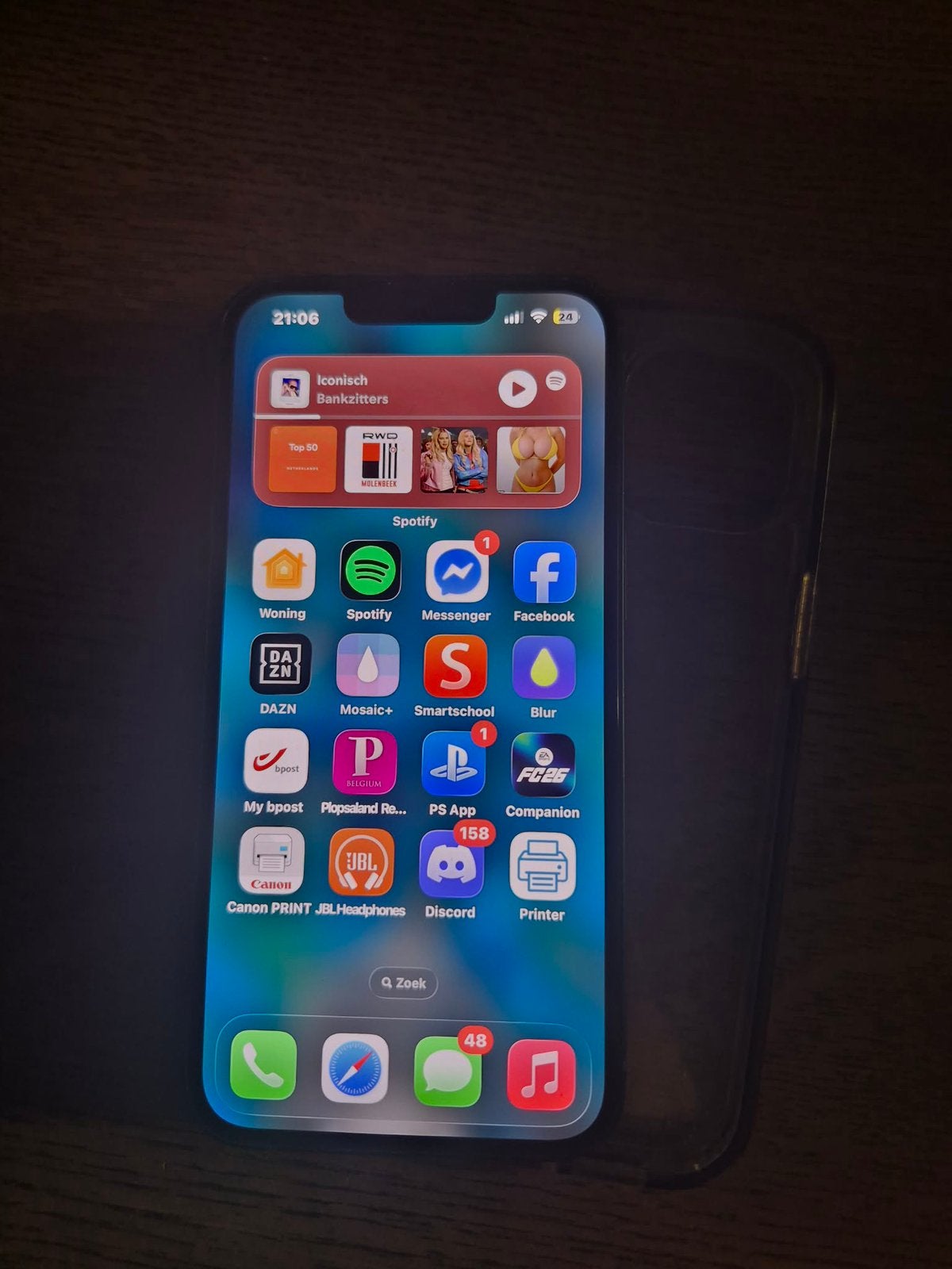 Iphone 13 128gb zwart, Telecommunicatie, Mobiele telefoons | Apple iPhone, Ophalen, 128 GB, Zwart, IPhone 13