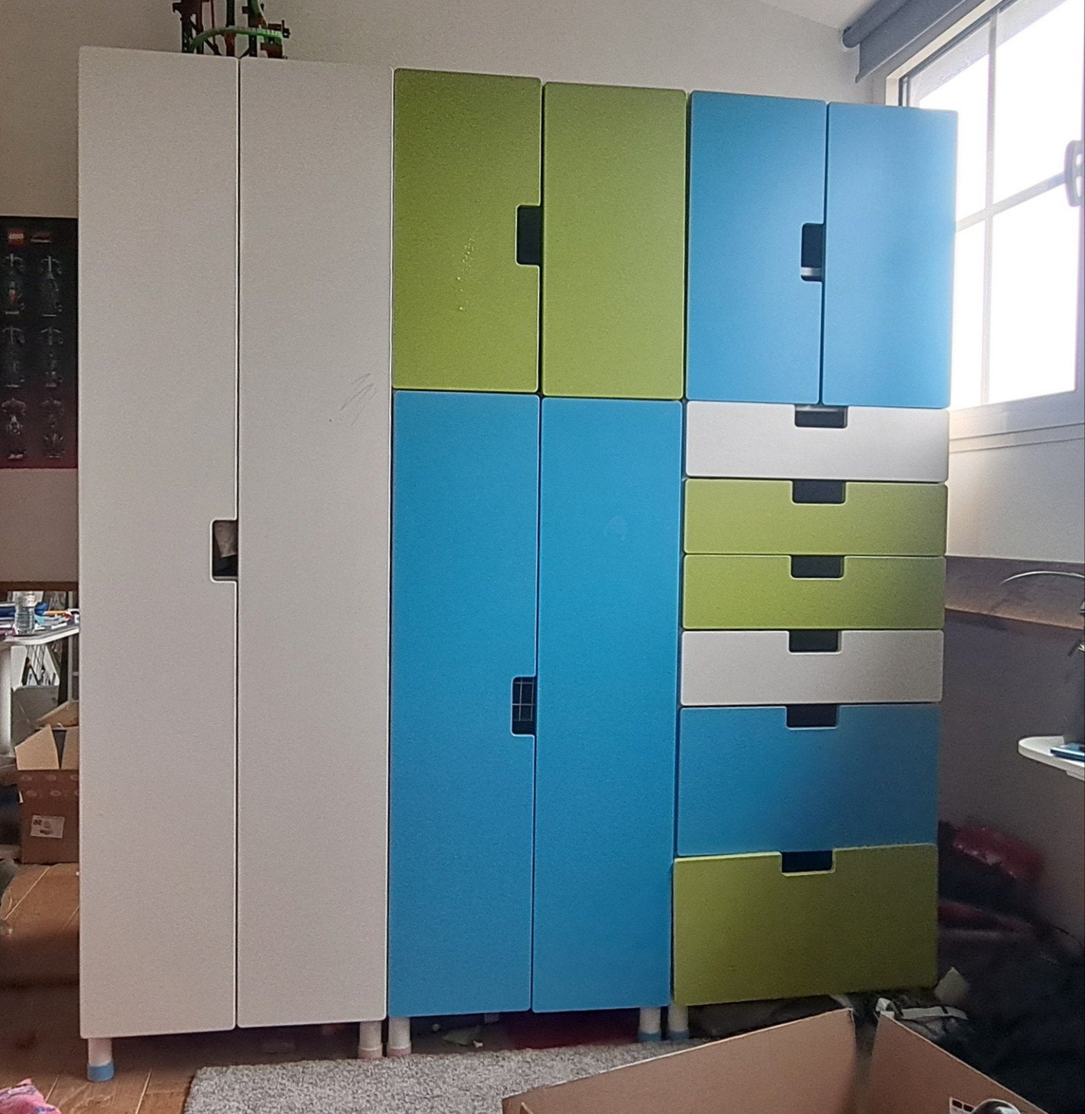 ikea stuva kast kinderen, Enlèvement, Utilisé, Kleurrijk