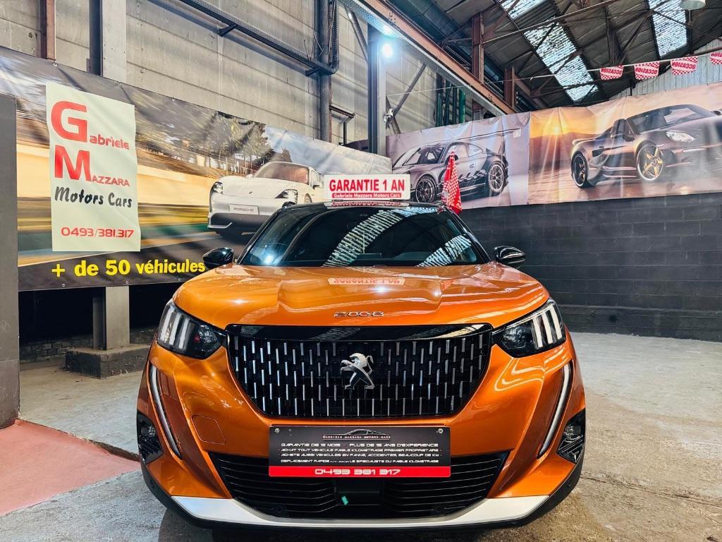 Peugeot 2008 GT-Line 1.5HDI lederen camera LED CarPlay, Auto's, Automaat, Euro 6, Overige kleuren, Leder