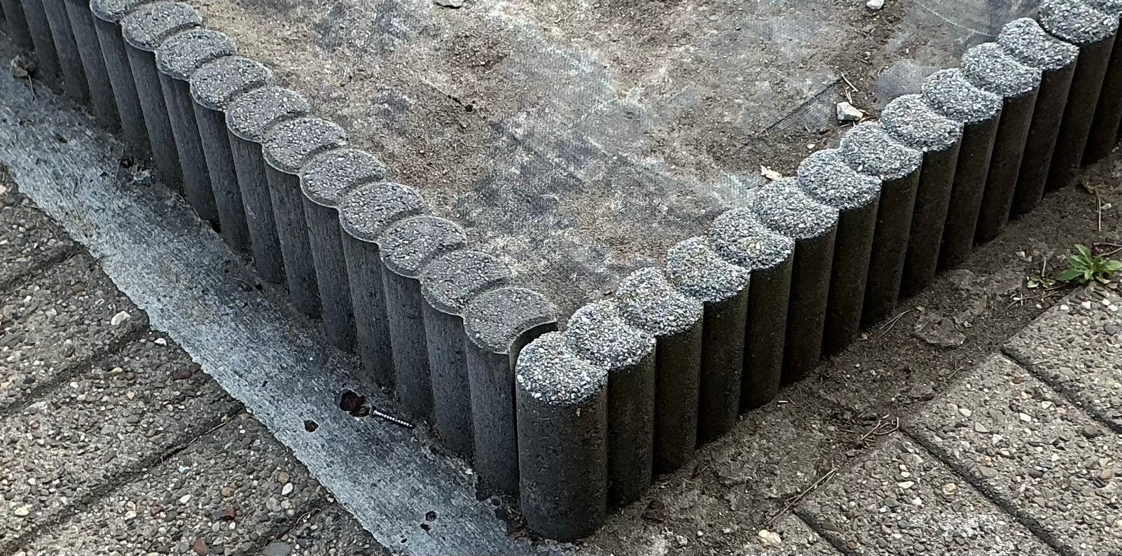 Pallisanders boordjes 67cm per stuk +- 200 stuks, Enlèvement, Comme neuf
