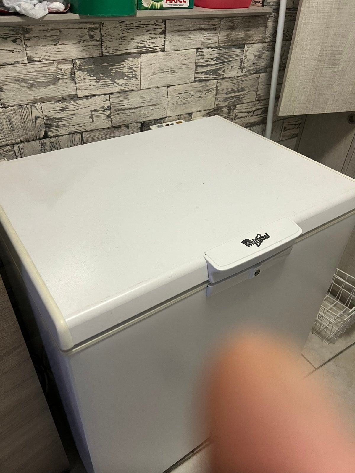 Diepvries whirlpool, Congélateur, Enlèvement, Utilisé, 60 à 90 cm