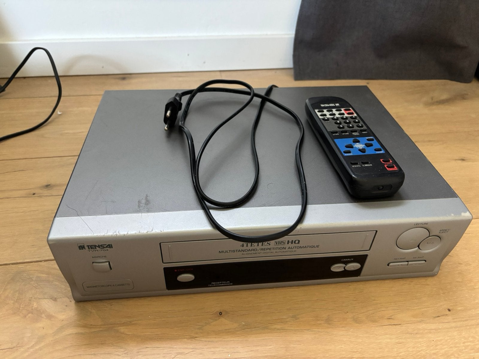 Video speler met casettes Nederlandstalig, Ophalen of Verzenden, Gebruikt