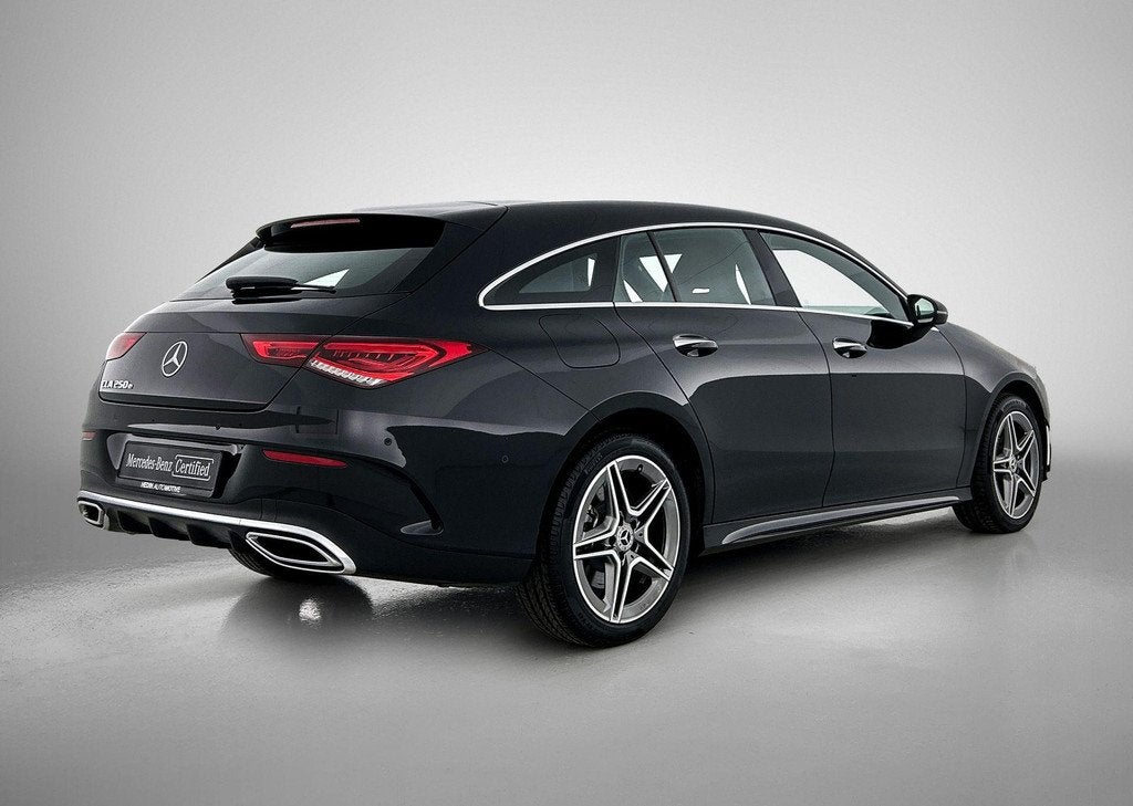 Mercedes-Benz CLA-klasse 250 e Shooting Brake AMG Line Verwa, Auto's, CLA, Stof, Gebruikt, Zwart
