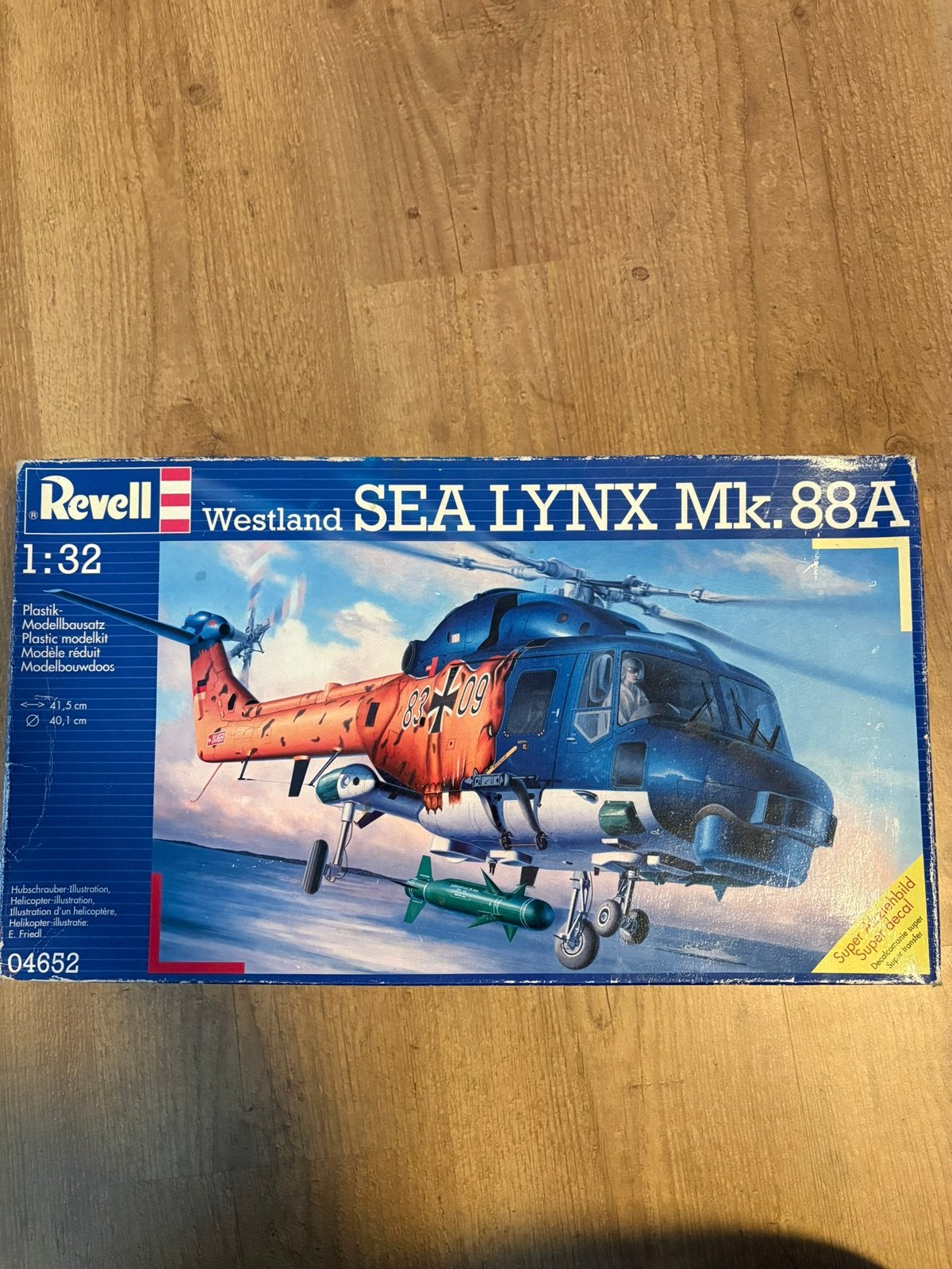 Revell Sea lynx Mk-88A, Hobby en Vrije tijd, Ophalen of Verzenden, Zo goed als nieuw, Groter dan 1:72, Revell