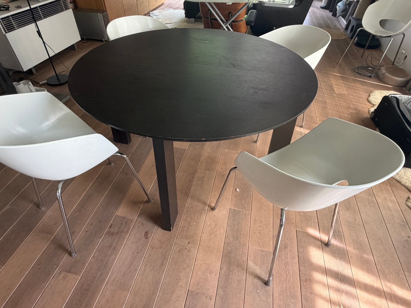 Arco eettafel, Huis en Inrichting, Ophalen, Gebruikt, 100 tot 150 cm, Eikenhout