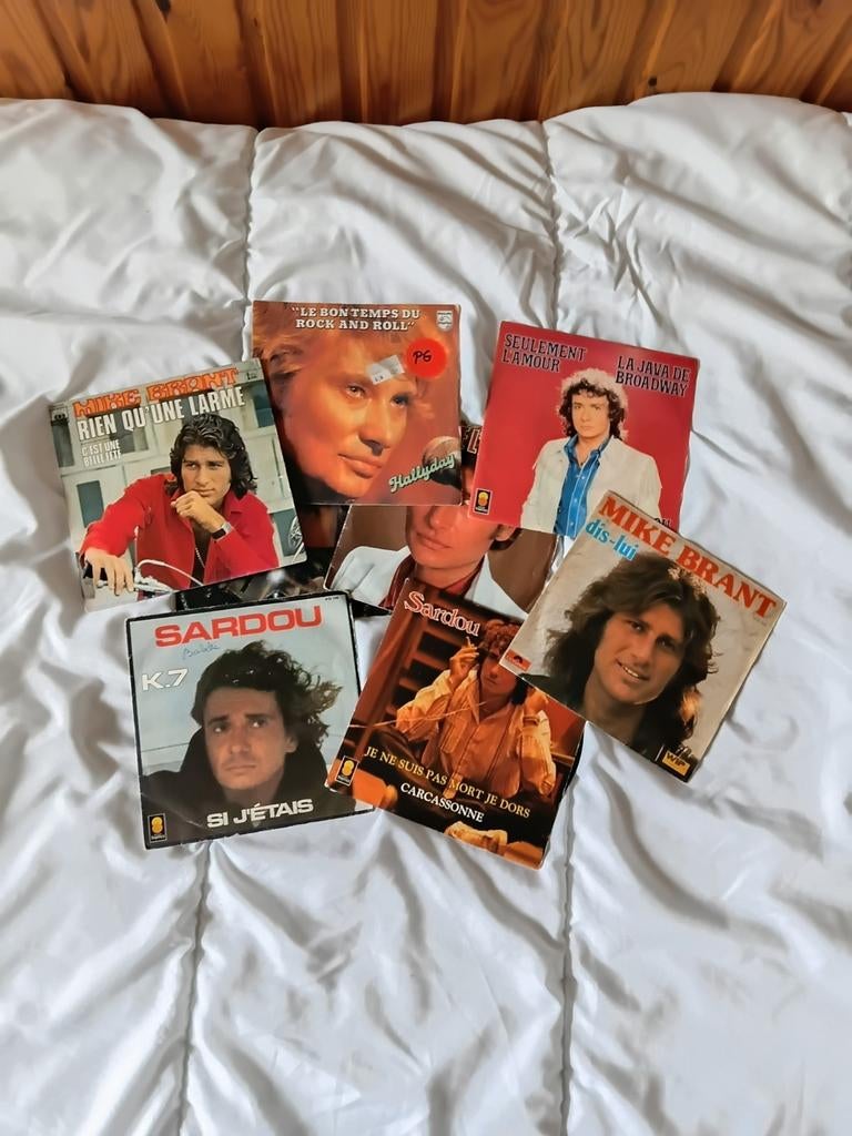 Te koop 500 45t vinyl., Ophalen